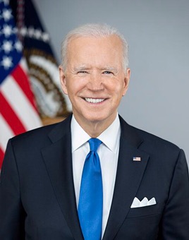 Official portrait of Joe Biden