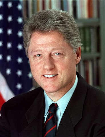 Official portrait of Bill Clinton