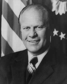 Official portrait of Gerald Ford
