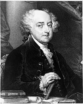 Official portrait of John Adams