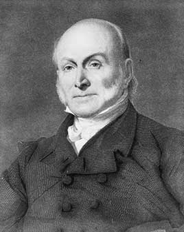 Official portrait of John Quincy Adams