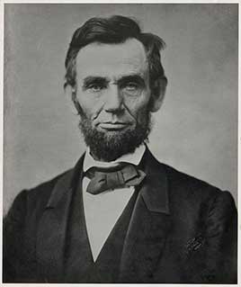 Official portrait of Abraham Lincoln
