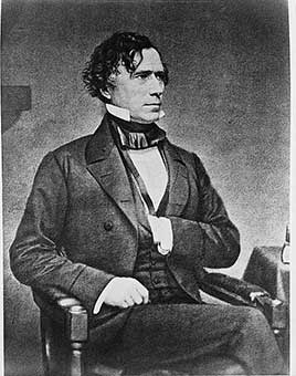 Official portrait of Franklin Pierce