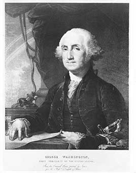 Official portrait of George Washington